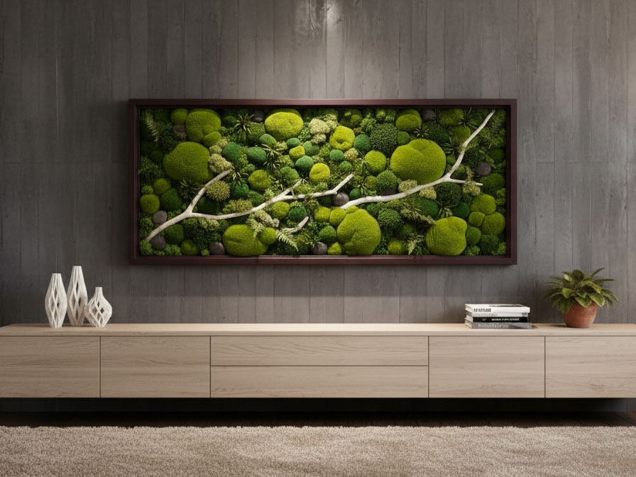 Moosbild von Moos Signage